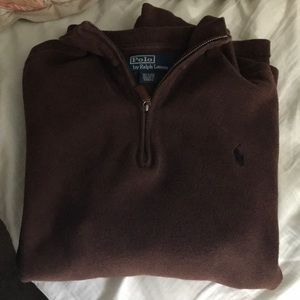 Brown Ralph Lauren Polo Pullover